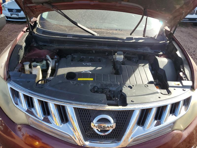 Продажа на аукционе авто 2010 Nissan Murano, vin: JN8AZ1MU1AW002176, номер лота: 76956205
