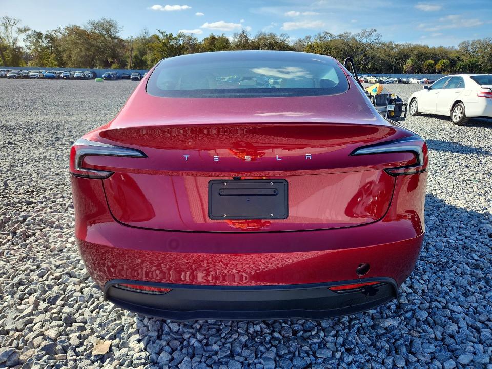 Продажа на аукционе авто 2025 Tesla Model 3, vin: 5YJ3E1EA3SF065841, номер лота: 77962835