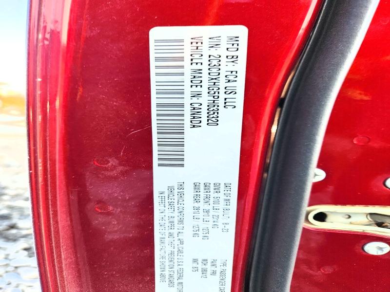 78108635 :رقم المزاد ، 2C3CDXHG5PH635320 vin ، 2023 Dodge Charger مزاد بيع