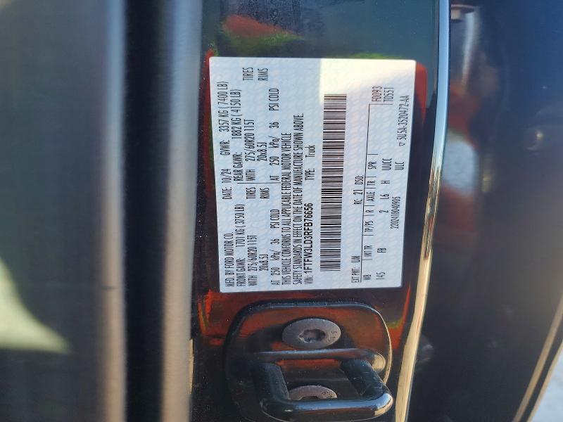 Продажа на аукционе авто 2024 Ford F150, vin: 1FTFW3LD3RFB76656, номер лота: 75859695