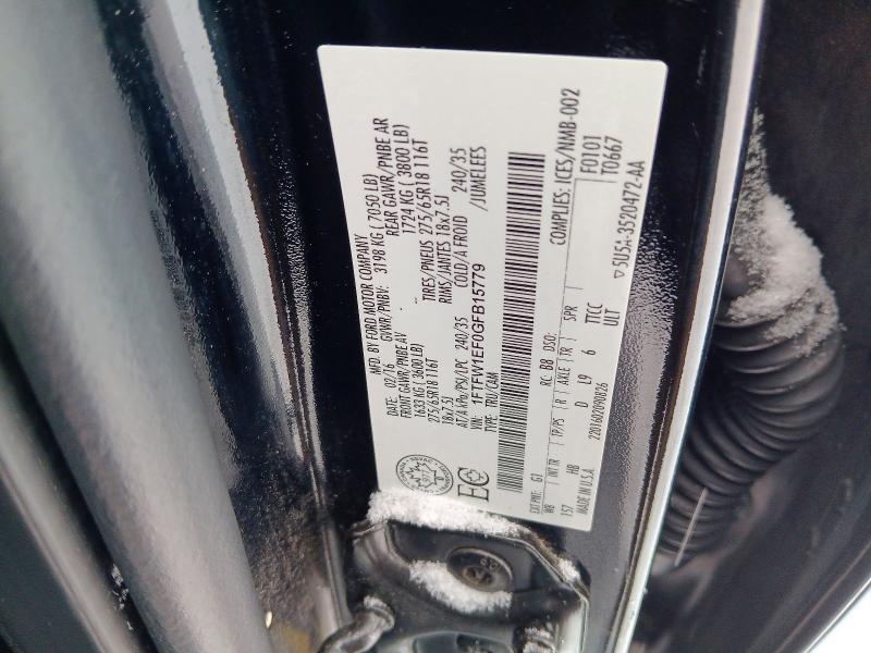 77717085 :رقم المزاد ، 1FTFW1EF0GFB15779 vin ، 2016 Ford F150 مزاد بيع