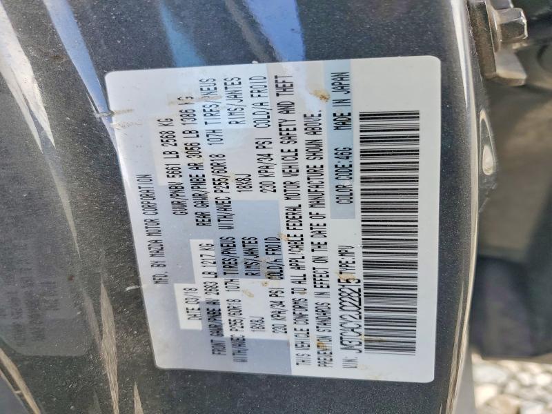 78684355 :رقم المزاد ، JM3TCACY2J0228215 vin ، 2018 Mazda Cx-9 مزاد بيع