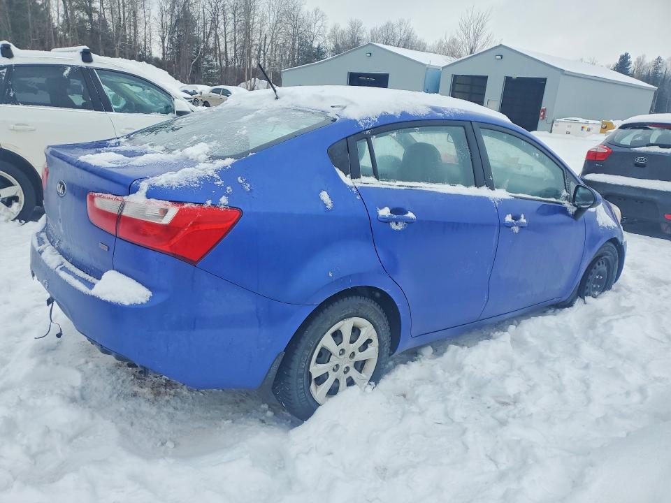 2013 Kia Rio მანქანა იყიდება აუქციონზე, vin: KNADM4A35D6159005, აუქციონის ნომერი: 74661905