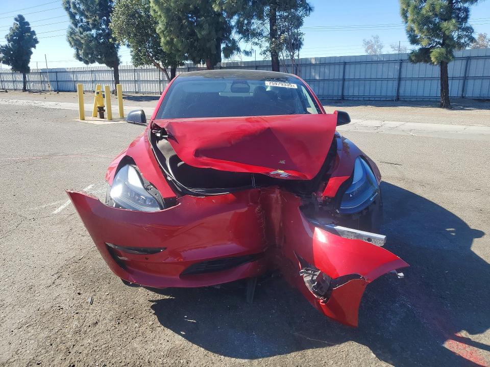 75979335 :رقم المزاد ، 5YJ3E1EB8NF184451 vin ، 2022 Tesla Model 3 مزاد بيع
