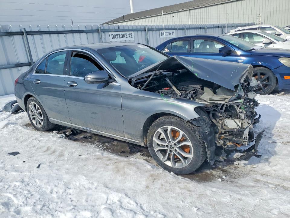 77586875 :رقم المزاد ، 55SWF4KB3JU254625 vin ، 2018 Mercedes-benz C مزاد بيع