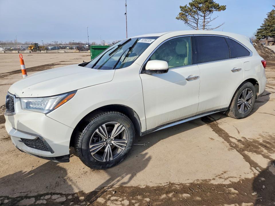 Aukcja sprzedaży 2017 Acura Mdx, vin: 5FRYD4H31HB031220, numer aukcji: 78268205