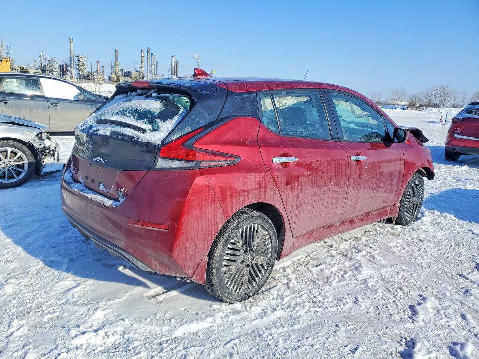74995475 :رقم المزاد ، 1N4CZ1CV9PC550781 vin ، 2023 Nissan Leaf Sv Pl مزاد بيع