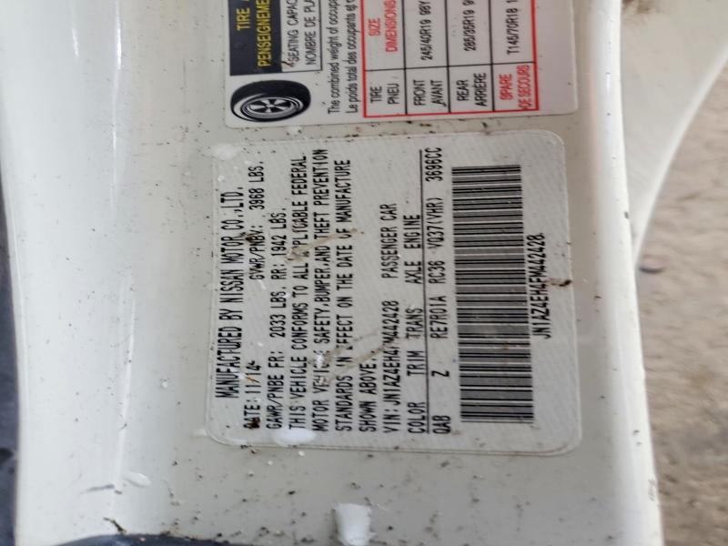 Aukcja sprzedaży 2015 Nissan 370z, vin: JN1AZ4EH4FM442428, numer aukcji: 77167825