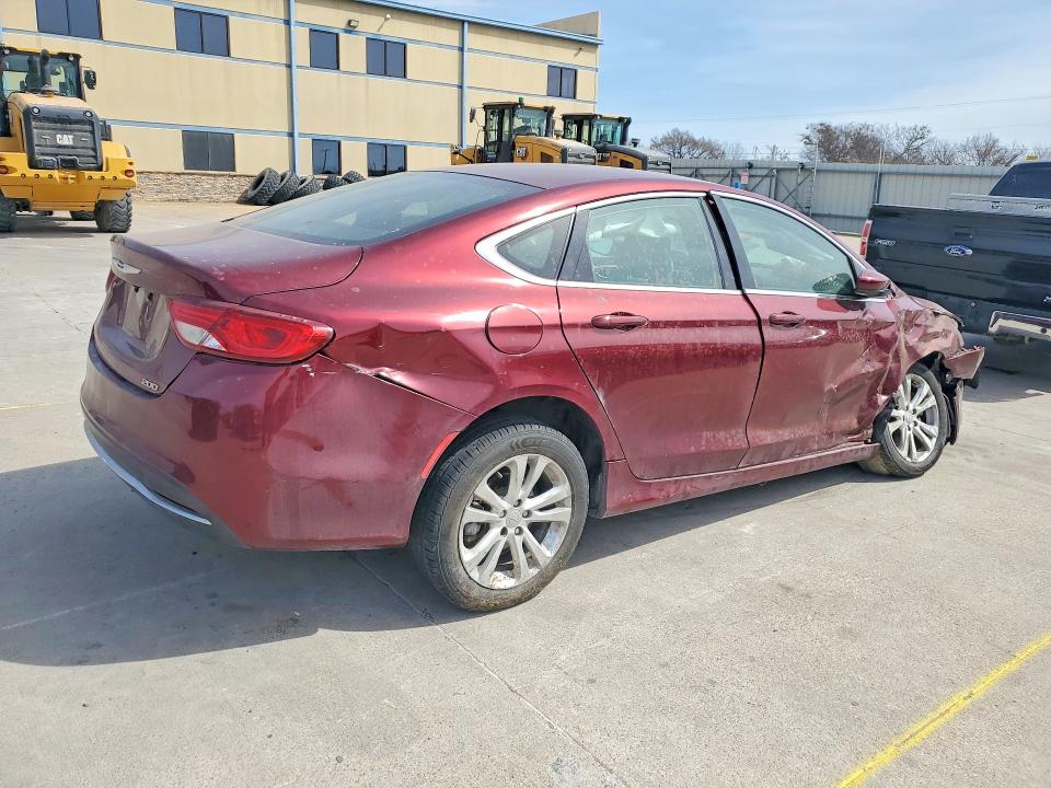 Продажа на аукционе авто 2016 Chrysler 200, vin: 1C3CCCABXGN176691, номер лота: 78377185