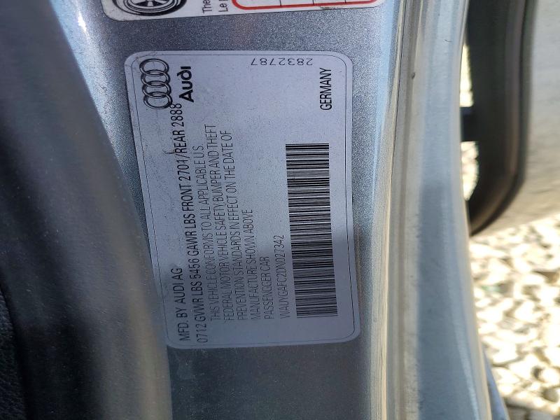 79007335 :رقم المزاد ، WAUYGAFC2DN027342 vin ، 2013 Audi A7 مزاد بيع