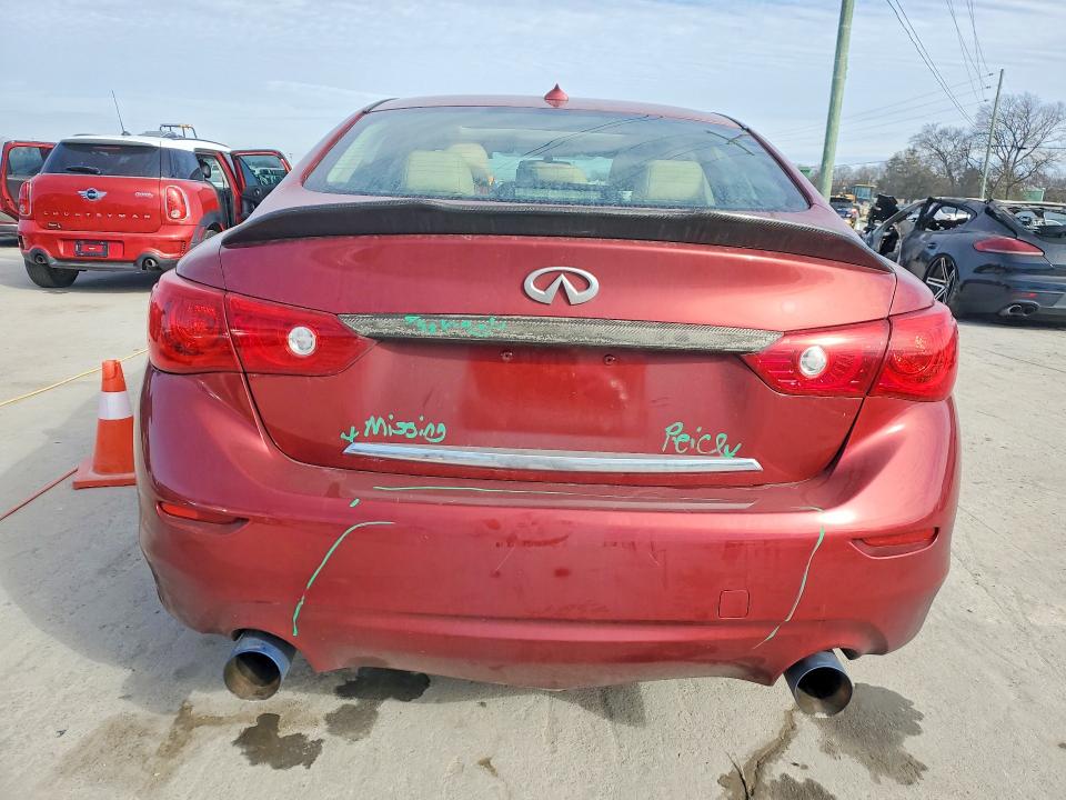 Продаж на аукціоні авто 2014 Infiniti Q50, vin: JN1BV7AR3EM688319, номер лоту: 76382905