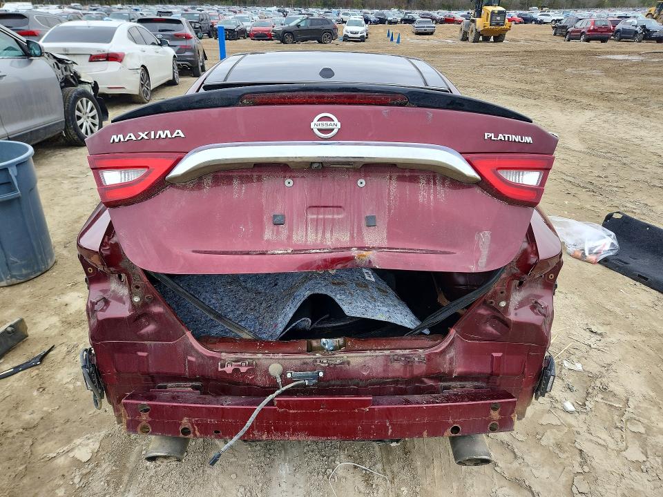 76598655 :رقم المزاد ، 1N4AA6AP8GC418739 vin ، 2016 Nissan Maxima مزاد بيع