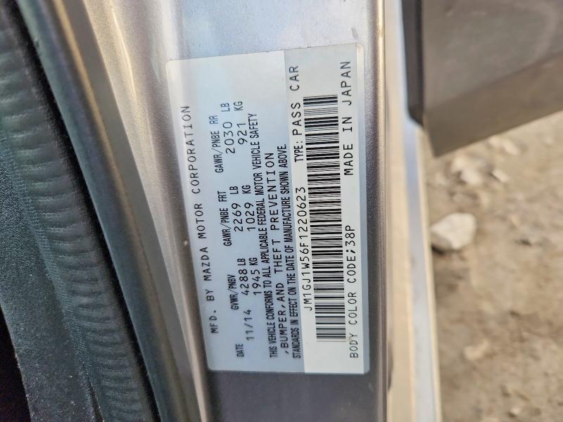 Продажа на аукционе авто 2015 Mazda 6, vin: JM1GJ1W56F1220623, номер лота: 77900635