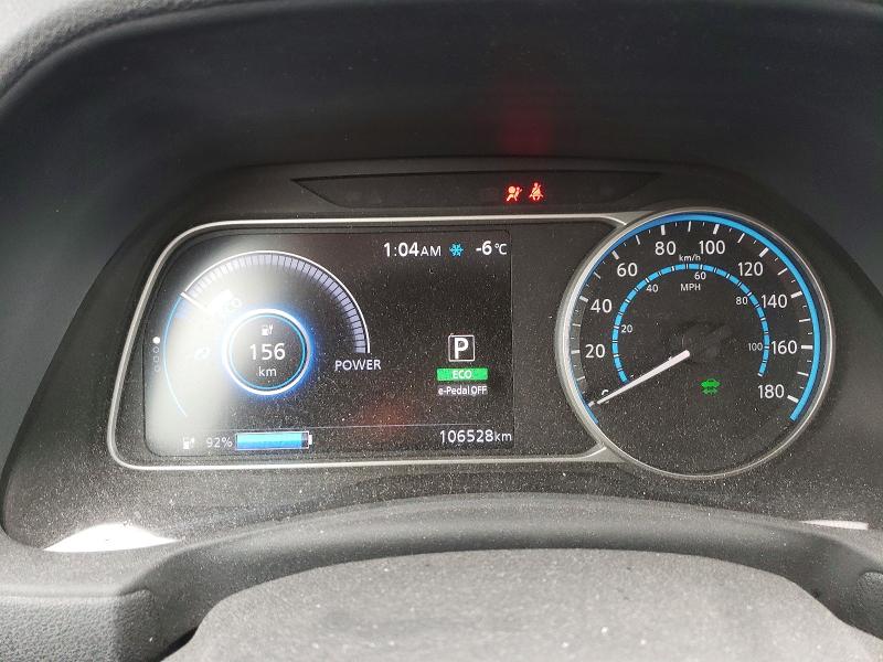 75906625 :رقم المزاد ، 1N4AZ1CP3JC316202 vin ، 2018 Nissan Leaf مزاد بيع
