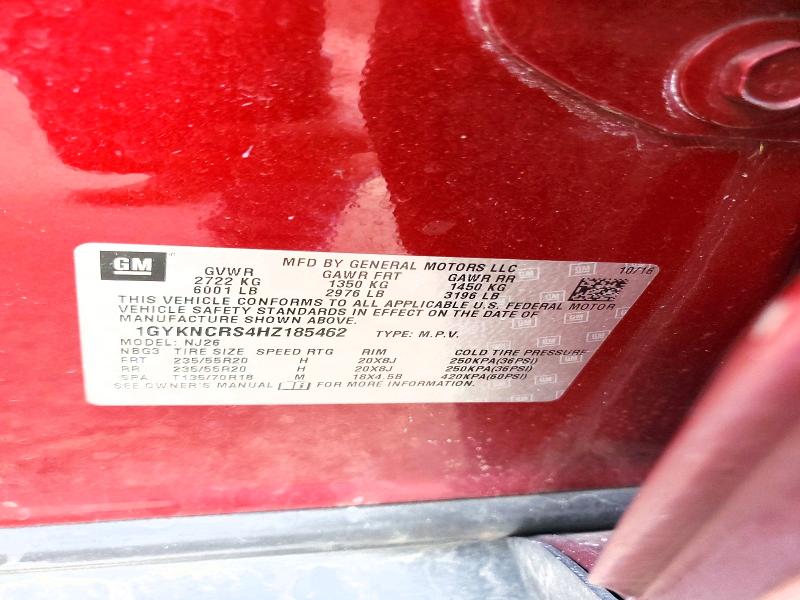 Продаж на аукціоні авто 2017 Cadillac Xt5, vin: 1GYKNCRS4HZ185462, номер лоту: 78215155
