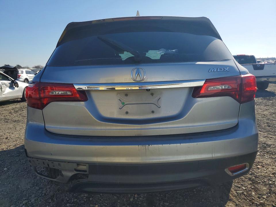 75618085 :رقم المزاد ، 5FRYD3H47GB014231 vin ، 2016 Acura Mdx مزاد بيع