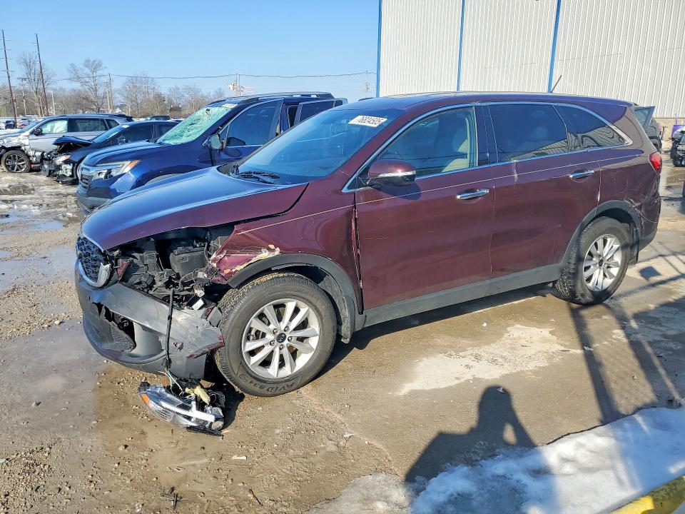 Продажа на аукционе авто 2020 Kia Sorento, vin: 5XYPG4A38LG659808, номер лота: 76824505