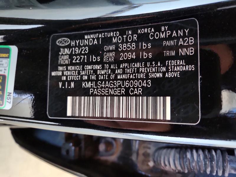 Продаж на аукціоні авто 2023 Hyundai Elantra, vin: KMHLS4AG3PU609043, номер лоту: 76595895