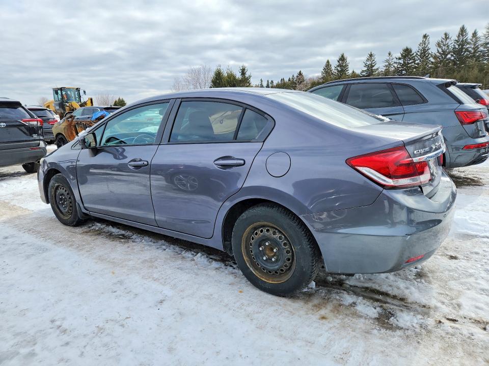 Продаж на аукціоні авто 2014 Honda Civic, vin: 2HGFB2F42EH024346, номер лоту: 78364505