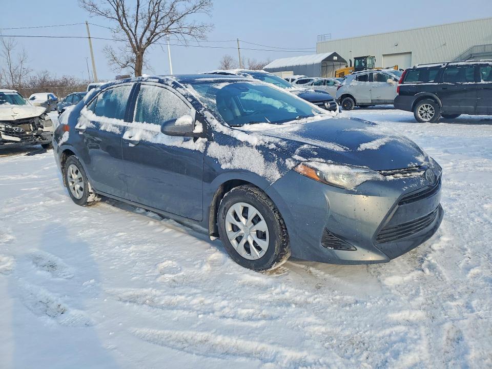75516925 :رقم المزاد ، 2T1BURHEXJC095319 vin ، 2018 Toyota Corolla L مزاد بيع