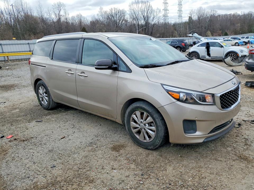 2017 Kia Sedona მანქანა იყიდება აუქციონზე, vin: KNDMB5C12H6284737, აუქციონის ნომერი: 78723985