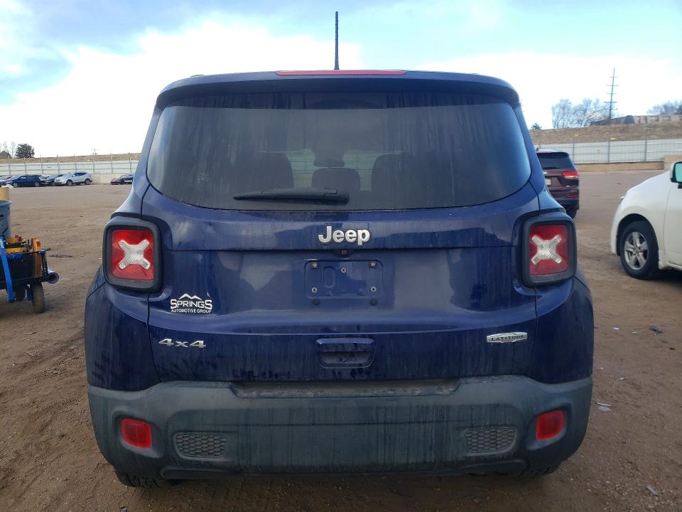 Продажа на аукционе авто 2019 Jeep Renegade, vin: ZACNJBBB0KPK73267, номер лота: 76190865