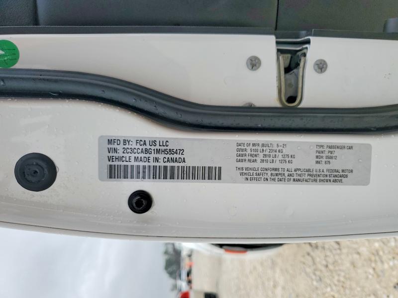 Продаж на аукціоні авто 2021 Chrysler 300, vin: 2C3CCABG1MH585472, номер лоту: 76436615