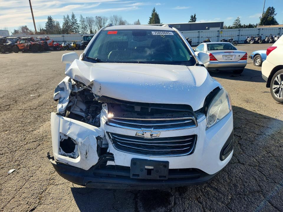 75859845 :رقم المزاد ، 3GNCJLSB0GL126924 vin ، 2016 Chevrolet Trax مزاد بيع