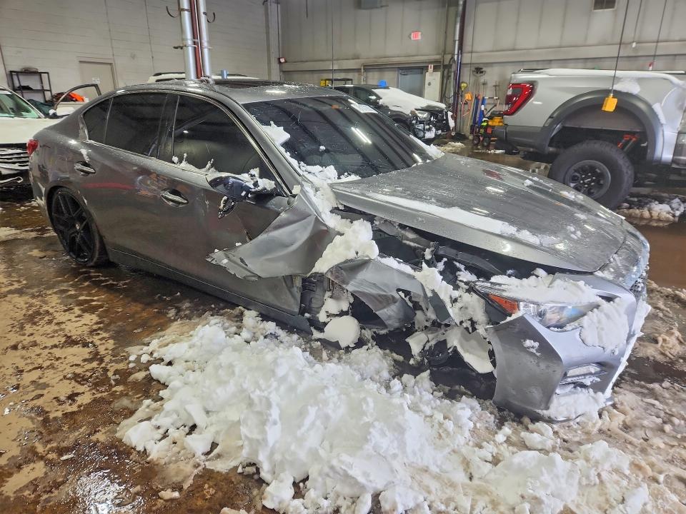 78137285 :رقم المزاد ، JN1AV7AR5EM702720 vin ، 2014 Infiniti Q50 Hybrid مزاد بيع