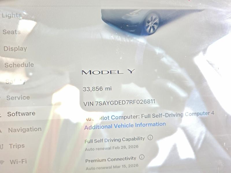 Aukcja sprzedaży 2024 Tesla Model Y, vin: 7SAYGDED7RF026811, numer aukcji: 79207655