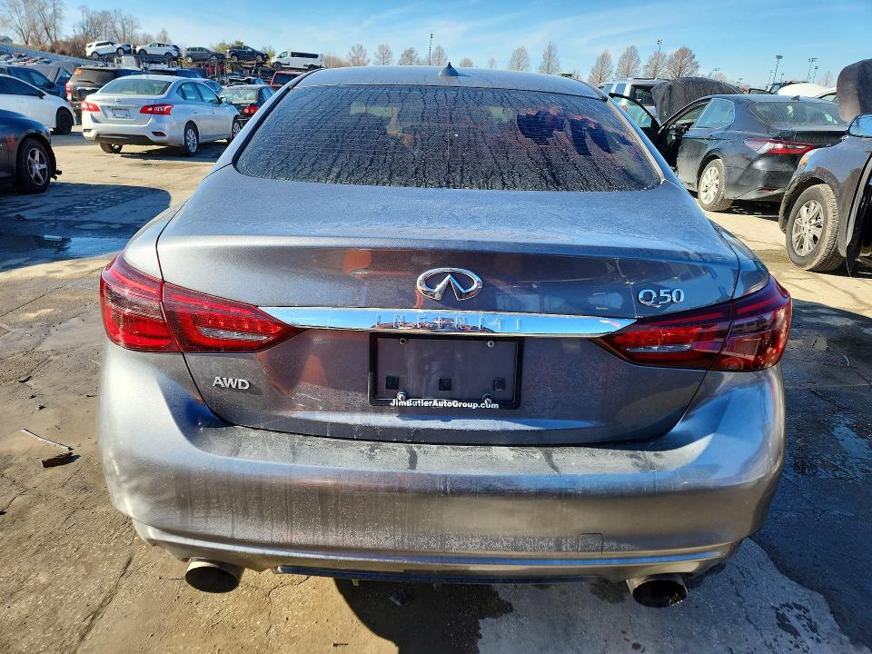 Продажа на аукционе авто 2019 Infiniti Q50, vin: JN1EV7ARXKM592874, номер лота: 77145835