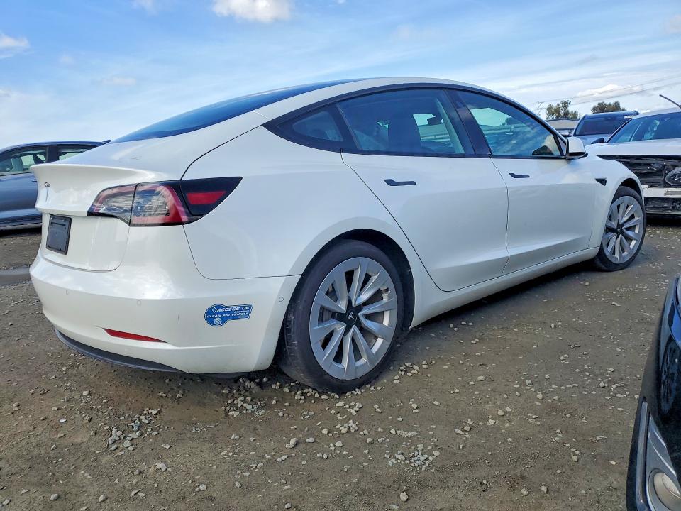 2021 Tesla Model 3 მანქანა იყიდება აუქციონზე, vin: 5YJ3E1EA3MF066619, აუქციონის ნომერი: 77369075