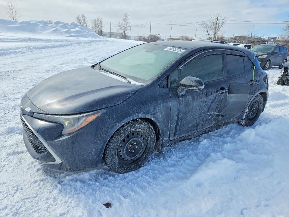 Продажа на аукционе авто 2020 Toyota Corolla Hatchback, vin: JTNK4RBE9L3075353, номер лота: 79075535