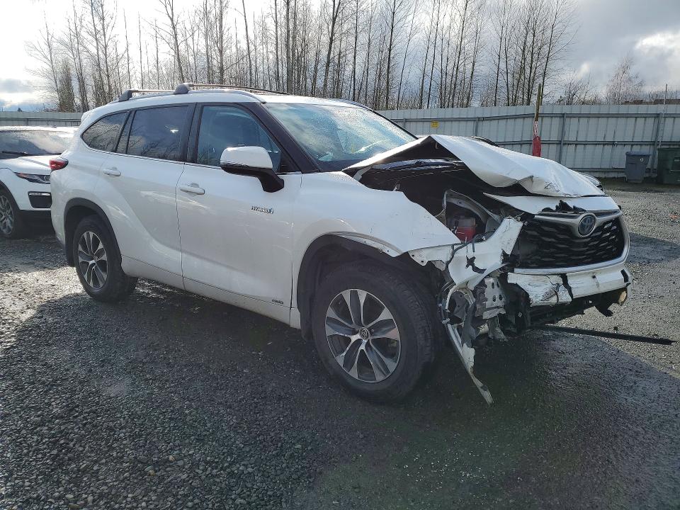 78127575 :رقم المزاد ، 5TDGBRCH8LS502125 vin ، 2020 Toyota Highlander مزاد بيع