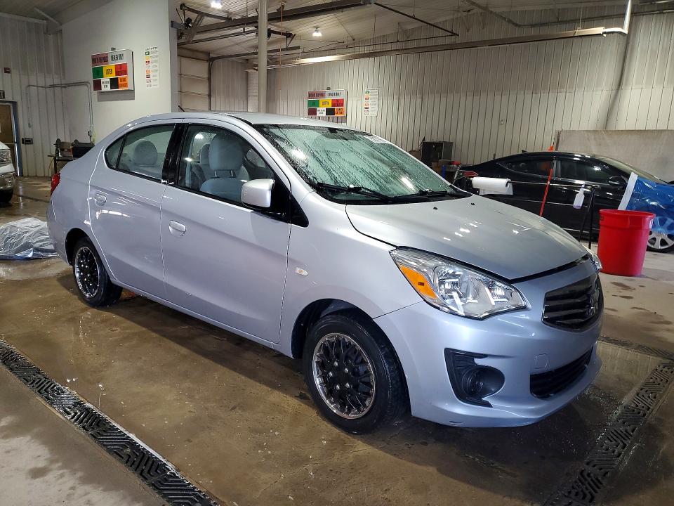 2017 Mitsubishi Mirage მანქანა იყიდება აუქციონზე, vin: ML32F3FJ9HHF08754, აუქციონის ნომერი: 76217985