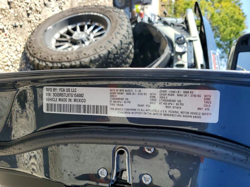 75643405 :رقم المزاد ، 3C63R5TLXTG154082 vin ، 2026 Ram 2500 مزاد بيع