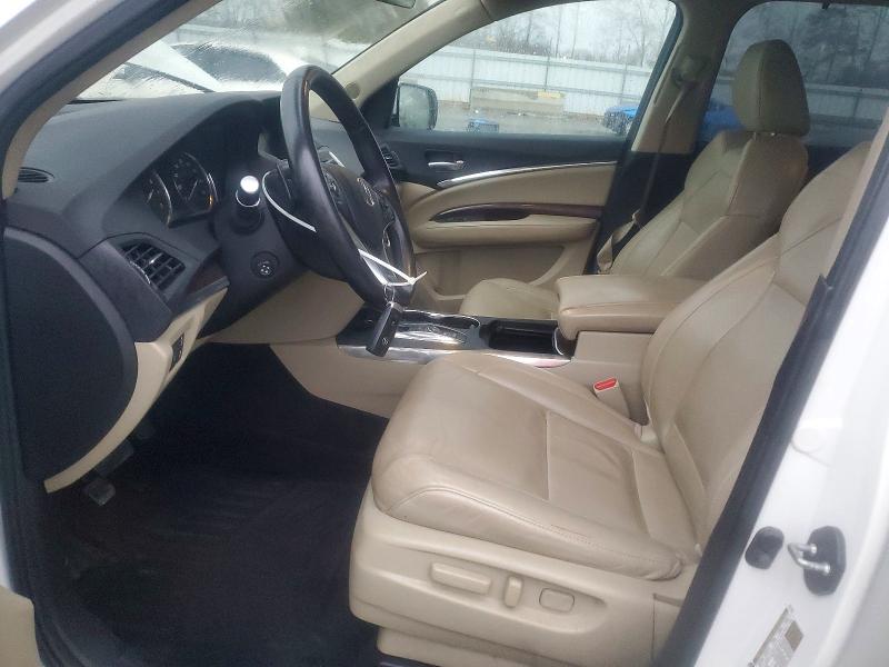Продаж на аукціоні авто 2016 Acura Mdx, vin: 5FRYD4H93GB034977, номер лоту: 78409085