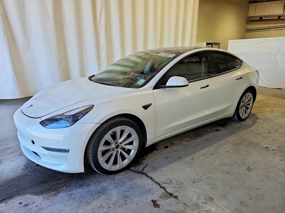 Продажа на аукционе авто 2022 Tesla Model 3, vin: 5YJ3E1EB3NF301157, номер лота: 75516165