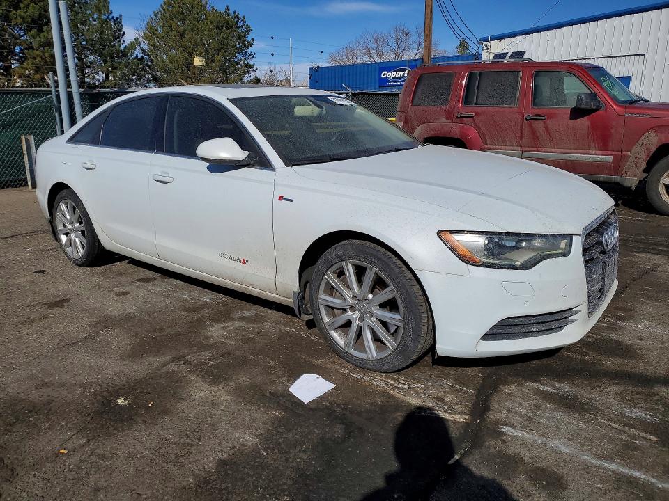 2013 Audi A6 მანქანა იყიდება აუქციონზე, vin: WAUGGAFC0DN078334, აუქციონის ნომერი: 76969785