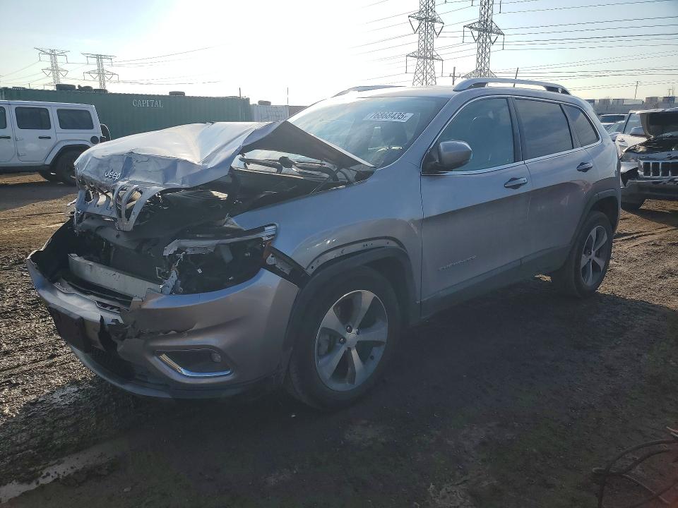 Продаж на аукціоні авто 2019 Jeep Cherokee, vin: 1C4PJMDN4KD162458, номер лоту: 76868435