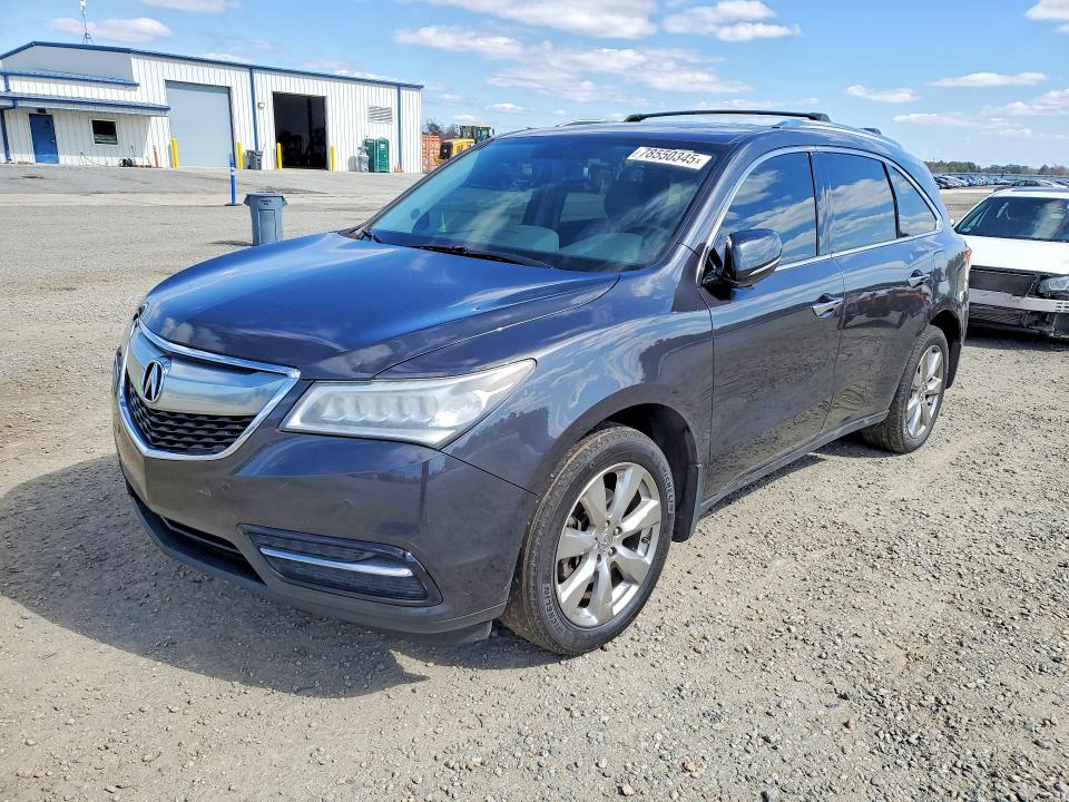 Auction sale of the 2014 Acura Mdx, vin: 5FRYD4H86EB038378, lot number: 78550345