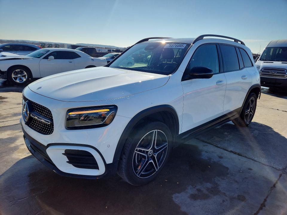 76574495 :رقم المزاد ، W1N4M4HB4RW374763 vin ، 2024 Mercedes-benz Glb مزاد بيع