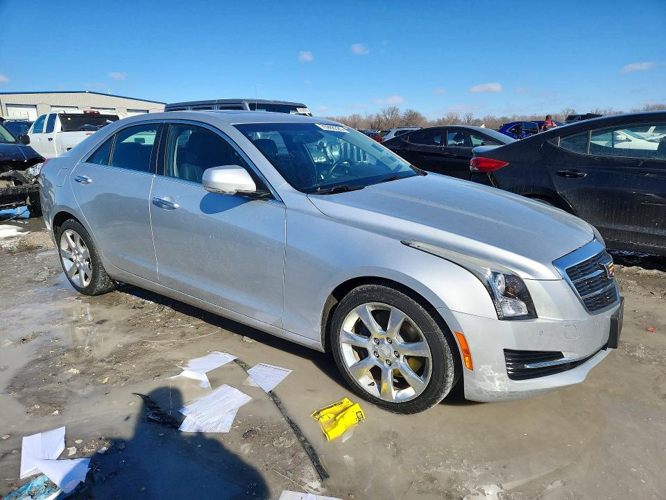 75988325 :رقم المزاد ، 1G6AH5RX4F0125184 vin ، 2015 Cadillac Ats Luxury مزاد بيع