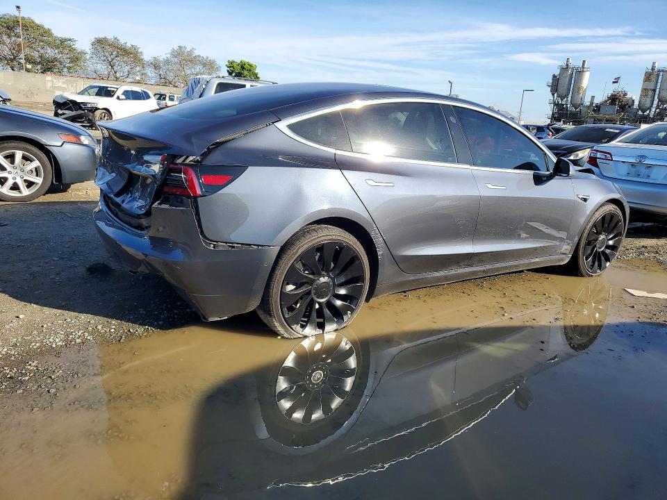 2020 Tesla Model 3 მანქანა იყიდება აუქციონზე, vin: 5YJ3E1EC1LF627108, აუქციონის ნომერი: 77907895