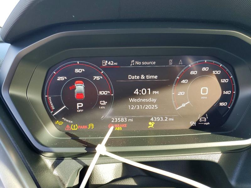 Продаж на аукціоні авто 2025 Audi Q4 E-tron, vin: WA1A5BFZXSP040386, номер лоту: 79485365