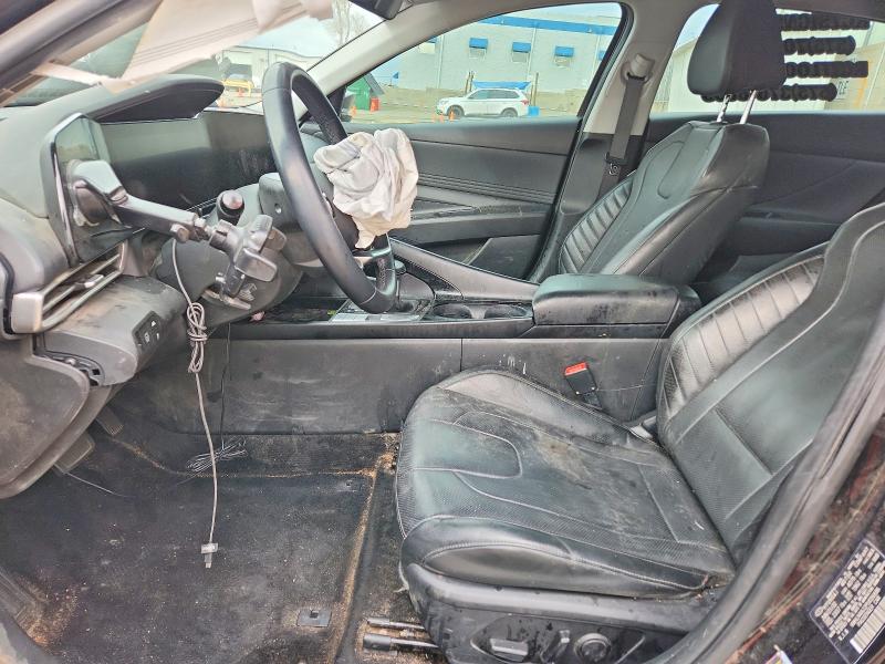 77699685 :رقم المزاد ، KMHLN4AJ2PU036686 vin ، 2023 Hyundai Elantra Hybrid مزاد بيع