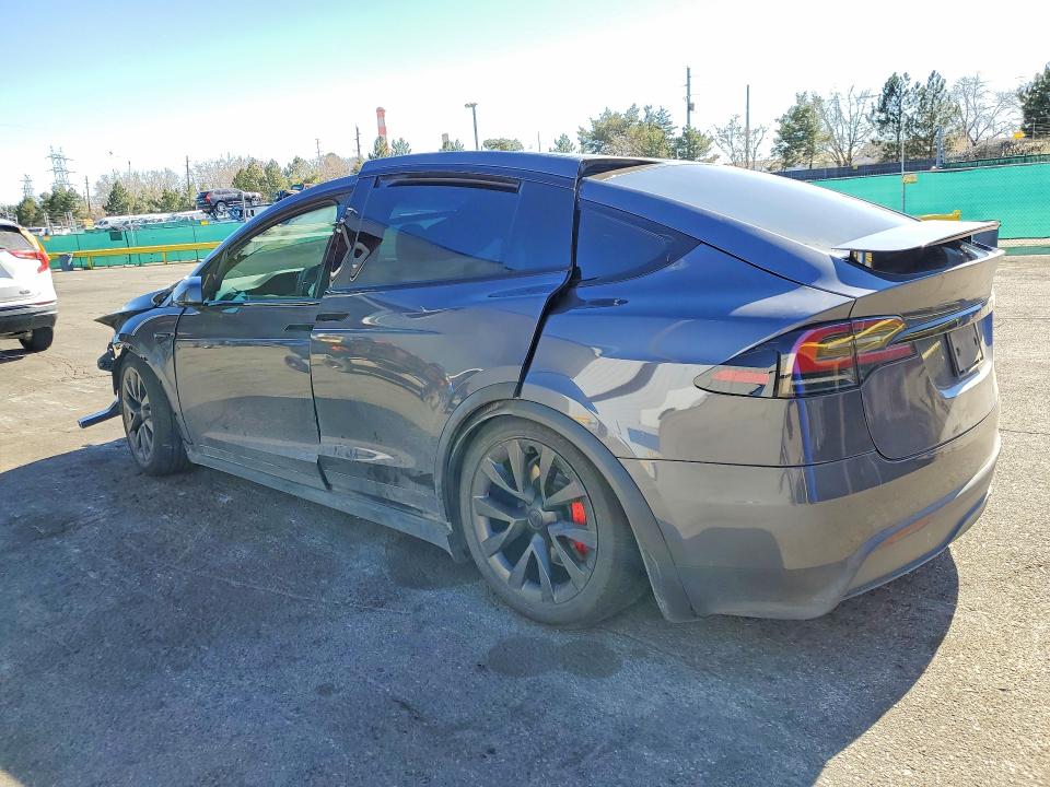 2023 Tesla Model X მანქანა იყიდება აუქციონზე, vin: 7SAXCBE69PF412575, აუქციონის ნომერი: 79303805
