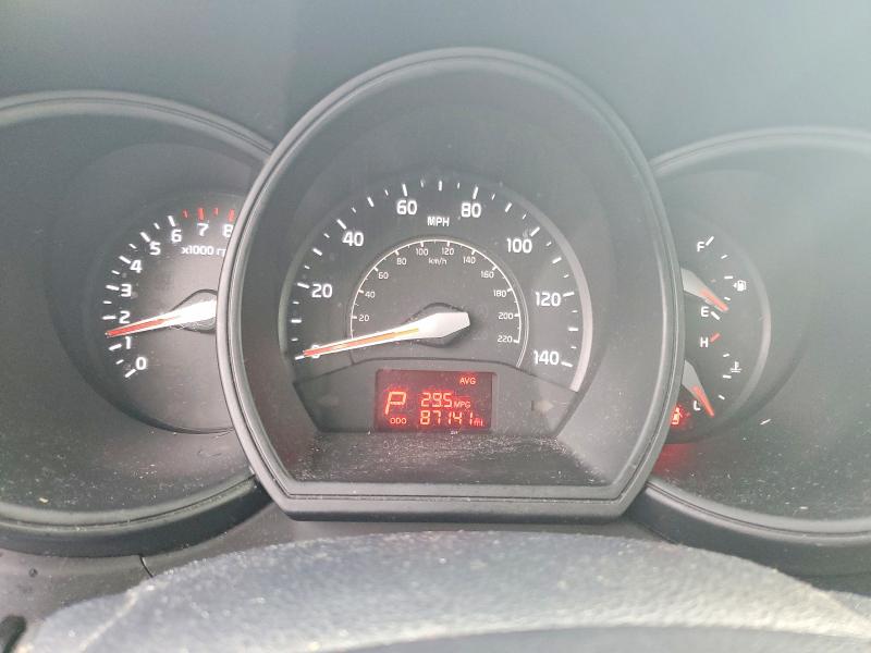 76672125 :رقم المزاد ، KNADM4A35G6691553 vin ، 2016 Kia Rio Lx مزاد بيع