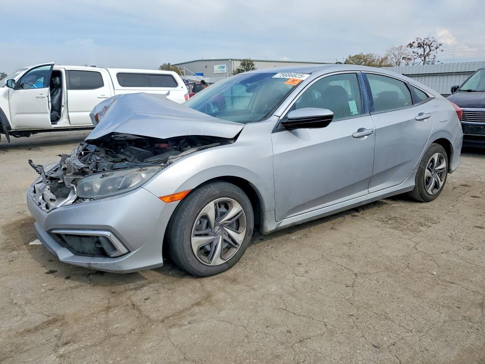 2020 Honda Civic მანქანა იყიდება აუქციონზე, vin: 19XFC2F62LE204836, აუქციონის ნომერი: 75686825