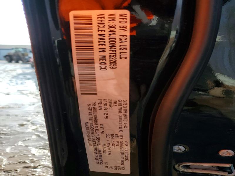 77509095 :رقم المزاد ، 3C4NJDDN4PT522059 vin ، 2023 Jeep Compass مزاد بيع